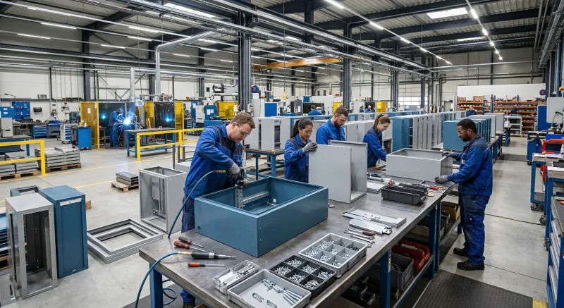 Сборка металлических изделий